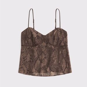 NWT | Abercrombie Sheer Babydoll Cami